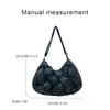 Evening Bags Nylon Stuffing CottonTote For Women Luxury Designer Handbags And Purse 2024 In Fashion Large Weave Shoulder Crossbody