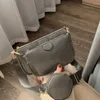 Totes 2024 Sacs à bandoulière de messager de concepteur pour les femmes avec large sangle 3 sacs/ensemble femme sac à main en cuir Pu sac à main sac à bandoulière