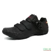 Sapatos de ciclismo mtb mountainciclismo tênis estrada calçado chuteiras corrida plana bicicleta spd esporte rota freestyle