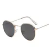 Sunglasses 2024 Classic Small Frame Round Sunglasses Women/Men Brand Designer Alloy Mirror Sun Glasses Vintage Modis OculosL2403