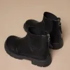 Boots Booties Sock Footwear z niskim obcasami Futrzowe buty dla kobiety elastyczne damskie buty kostki bezpłatna promocja wysyłki na PU
