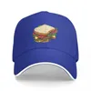 Ball Caps Ham And Cheese Sandwich Baseball Cap Sunhat Sun Cosplay Hat For Children Woman Men's