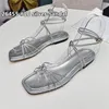 Chou Abito Scarpe da sposa Sandali Donne eleganti Sposa bianca Tacchi alti Taglia scarpe 35-41