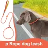 Dog Collars Pet Traction Rope Heavy Duty For 360-Degree Anti-Knot Rotation Outdoor Training Tool Large Small And