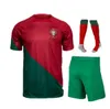 Portugals jersey Ruben Ronaldo Portuguese 2024 2025 Portugal football jersey men's set Portugal's Euro victory over Thailand kids