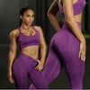 Leggings da donna Abbigliamento yoga Ropa Deportiva Mujer Set palestra Fitness Set da allenamento senza cuciture per donna