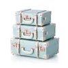 Duffel Bags COTRUNKGAE 13" Train Case Sky Blue