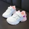 Planificateurs Fashion Girls Chaussures plate-forme enfants baskets décontractées mignons à imprimé enfants Tennis Girls Sneakers Running Sports Chaussures Livraison gratuite