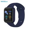 Orologi da polso Smart watch Y68 Bluetooth Fit Pro Sport Impermeabile Schermo a colori Orologio da polso Uomo Donna Fitness Bracciale Frequenza cardiaca Pressione sanguigna 24319