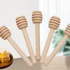 Spoons Wooden Honey Dipper Stick Stirrers Small Spoon Sticks Long Handle Wedding Party Favors For