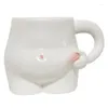 Muggar ins ceramic cup söt mugg belly rolig heminredning kaffemjölksaft barn dryck 320 ml