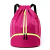 Rucksack mit Kordelzug, tragbare Sporttaschen mit hoher Kapazität zum Pendeln und Schwimmen