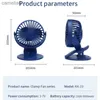 Electric Fans Portable Mini Hand Clip Fan USB Charging Quiet Desktop Electric Fan High Quality Student Dormitory Small Cooling Ventilador FansC24319