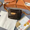 High-end-frauen Tasche Neue Einfache Mode Retro Multi-Schicht Zipper Schulter Messenger Tasche Band Brust Taschen frauen Mode