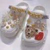 Pumps Designer Summer Women Shoes Garden Shoes Beach Sandals Chain Charms Sweet Sandals Platform Slippers Casual Shoes For Female