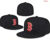 2024 Herr Baseball Red Sox Fitted Hats Classic World Series Hip Hop Sport Sox Full Closed La NY Caps Chapeau 1995 Stitch Heart "-serien" "Love Hustle Flowers A0