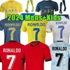 2024ユーロカップポルトガルポルトガルサッカージャージーロナウドジョアンフェリックスペペバーマルドカミサデフテボル24 25 J.MoutinhoフットボールシャツMENキッズキットAL