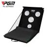 AIDS PGM Golf Indoor Golf Putting Home Golf Putter Multifunction Trainer Mini Practice Mat Exercises Blanket Golfing Training Aids TL033