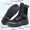 Fitnessschuhe Topfight Große Größe 48 47 Wüstenstiefel Absorbierende High-Top-Armee Ultraleichter atmungsaktiver Kampf-Militärstiefel Anti-Rutsch