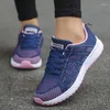 Casual Schoenen 2024 Mode Sneakers Voor Vrouwen Ademende Outdoor Trainers Mesh Stof Veterschoenen Damesschoenen