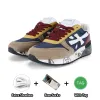 New Premia mens womens running shoes Italy mick lander django sheepskin genuine leather trainers sport sneakers for men and women