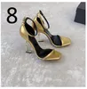 With Box Classics Women shoes Sandals fashion Beach Thick bottom Dress Shoes Alphabet lady Sandals Leather High heel shoes slides35-42