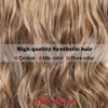 Syntetyczne peruki syntetyczne klips we włosach 20 cali 16 klipsów długie syntetyczne włosy odporna na włosy naturalne fale