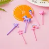 Fourchettes 1/2/3PCS Mini Fruit Fork Set Kid Mignon Bento Boîte Décor Dessert Dessin Animé Cure-dents Gâteau Fournitures De Fête