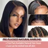 Synthetic Wigs Transparent Short Straight Bob Wig Human Hair Bob Wig Pre Plucked Lace Front Human Hair Wigs Bob 13x4 Lace Frontal Wig Remy Hair 240329