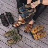 Stövlar utomhus sandaler sommar nonslip promenad vandring vandring skor män andas strand vadning skor avslappnade sneakers storlek 3848