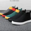 Boots Breathable Men's Casual Cloth Vulcanized British Style Loafer Shoes Youth Wear-Resisting Sneaker 20243