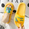HBP Não-Marca Chinelos de Quarto Não-deslizamento Adultos Slides Mulheres Sandálias de Gato Animal Casa Flip Flops Senhoras Sapatos de Desenho Animado Sandália de PVC