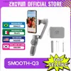 Stabilisatorer Smart Cloud Official Smooth Q3 Universal Joint Smartphone 3-Axis Mobile Universal Joint Portable Stabilizer Lämplig för iPhone 14 Pro Max // Q240319