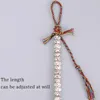 Strand tibete bodhi contas de semente pulseira para mulheres zen buda masculino jóias unisex yoga meditação macrame pulseira alma liberdade q4r9