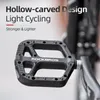 Rockbros Ultralight Seal Bearings 자전거 자전거 페달 사이클링 나일론 도로 BMX MTB 페달 플랫 플랫폼 자전거 부품 액세서리 240308