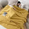 Cobertores de malha cobertor para sofá sofá super macio cama decorativa sala de estar sólida cadeira borlas colcha
