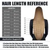 Extensions Fairy Remy Hair 0.5G/Strand 12/14 Inch Real Remy K Flat Tip Human Hair Extensions Silkeslen Straight Pre Bonded Keratin Hair