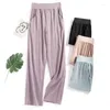 Damen-Nachtwäsche, Baumwollhose, Pyjama, bequem, Übergröße, Homewear-Hose, Frühling und Herbst, Heimhose, Nachtkleidung, Damen-Pantalon, M-3XL