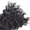 Fita de extensões de cabelo humano, extensões de ondas profundas, 100% real, remy, cabelo humano, trama adesiva, cola para salão de beleza, alta qualidade para mulheres