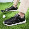 靴2023新しいメンズゴルフシューズネイルフリースキッド抵抗性ゴルフトレーニングコンペティションシューズサイズ3646クラシックレースアップゴルフスニーカーメン