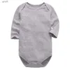 Strampler Herbst Winter Baby Mädchen Body Neugeborenen Jungen Langarm Solide 100% Baumwolle 0-24 Monate Baby Kleidung C24319
