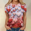 T-shirt manches courtes pour femmes, hauts mignons, graphiques, chemisiers décontractés, grande taille, pull basique, Ropa De Mujer