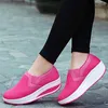 Casual Schuhe frauen Turnschuhe Vulkanisieren Keile Chunky Slip Auf Frau Im Freien Frauen Trainer Schuhe Zapatillas Mujer