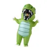 Mascotte Dinosaurus opblaasbare kostuums Kerst Halloween pop dinosaurus opblaasbare kleding op voorraad Volwassen (150-190cm)