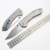 CK 748 High Quality Pocket Folding Knife D2 Stone Wash Drop Point Blade CNC Aviation Aluminum Handle Outdoor Survival EDC Knives with Retail Box