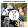 Dog Collars Car Seat Belt Pets Safety Portable Headrest Harness For Medium Small Puppies And