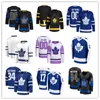 Торонто Клен Custom Leafs Хоккейные майки 17 Wendel Clark 13 Mats Sundin 93 Doug Gilmour 90 Ryan O'Reill