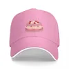 Cappellini da baseball Cappello da baseball per feste con torta rosa Cappello con bobble Moda Uomo Donna