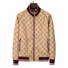 2024 Luxury High quality Mens Jacket Designer Classic Checkered Wrinkle Resistant Coat Spring Autumn Coats Zipper Outerwear Clothes