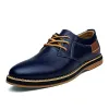 Обувь искренняя кожаная мужская одежда для обуви модные мужчина формальная обувь высококачественная мужская оксфордская обувь офис мужски для бизнеса обувь